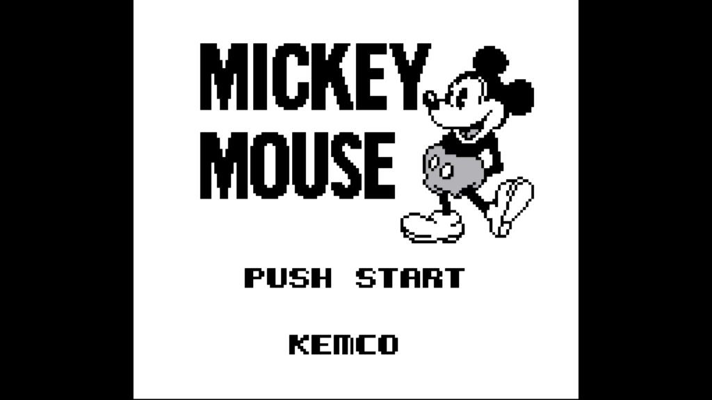 ミッキーマウス【ゲームボーイカタログ】