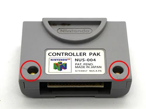 Nintendo64 コントローラ パック の電池を交換してみる レトロゲームで遊ぼう