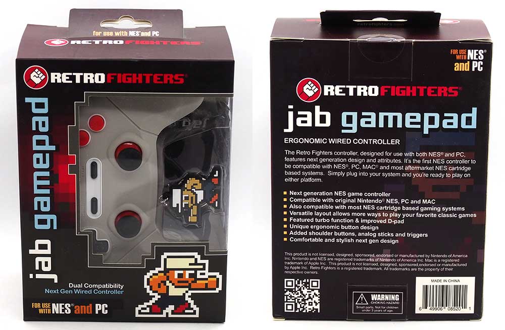 ニューファミコン/NES用コントローラー『jab gamepad』レビュー