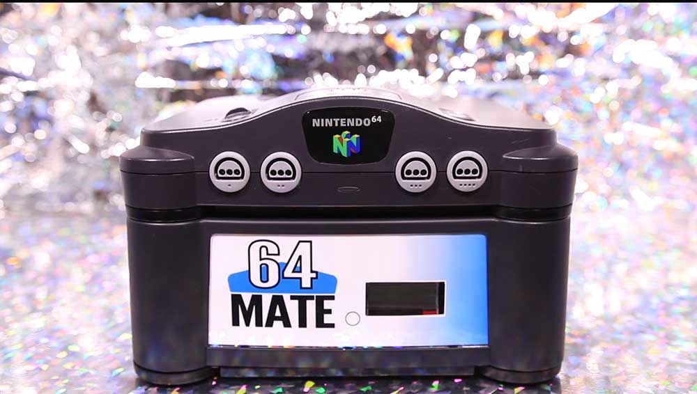 カセットや周辺機器をNINTENDO64本体の下に収納できるエンクロージャ『64Mate』のクラウドファンディングがスタート