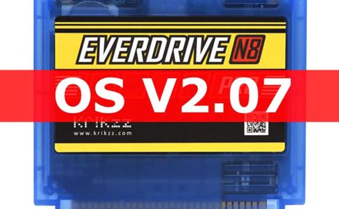 『EverDrive N8 PRO』がv2.07にアップデート
