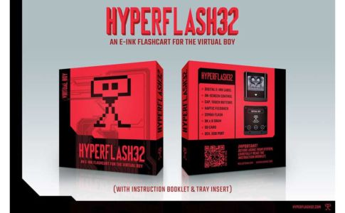 バーチャルボーイ用マルチカートリッジ『HyperFlash 32』の2020年7月情報アップデート