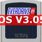 『EverDrive-64』のOSがv3.05にアップデート