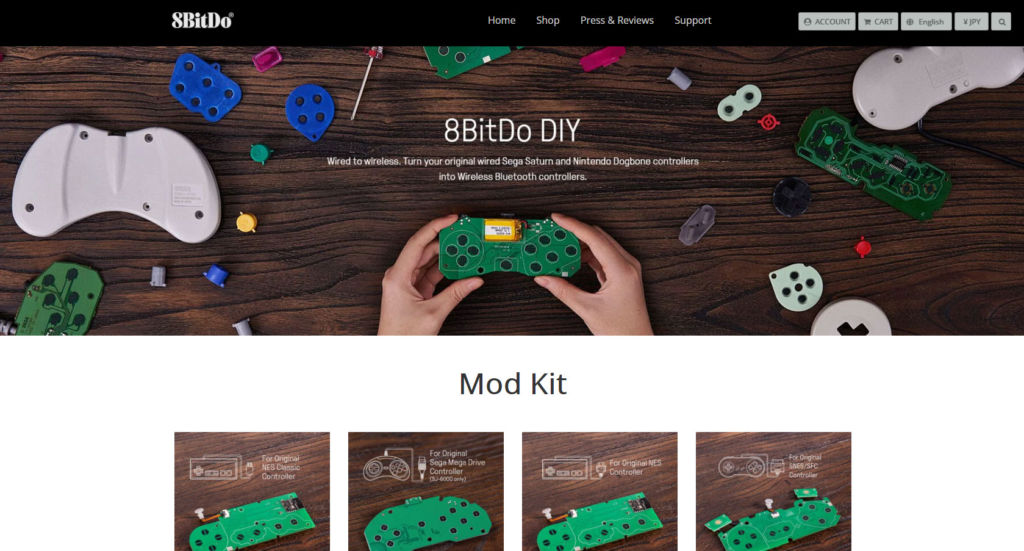 スーファミのコントローラーを改造してワイヤレス化！　8BitDoのMod Kitを試してみた