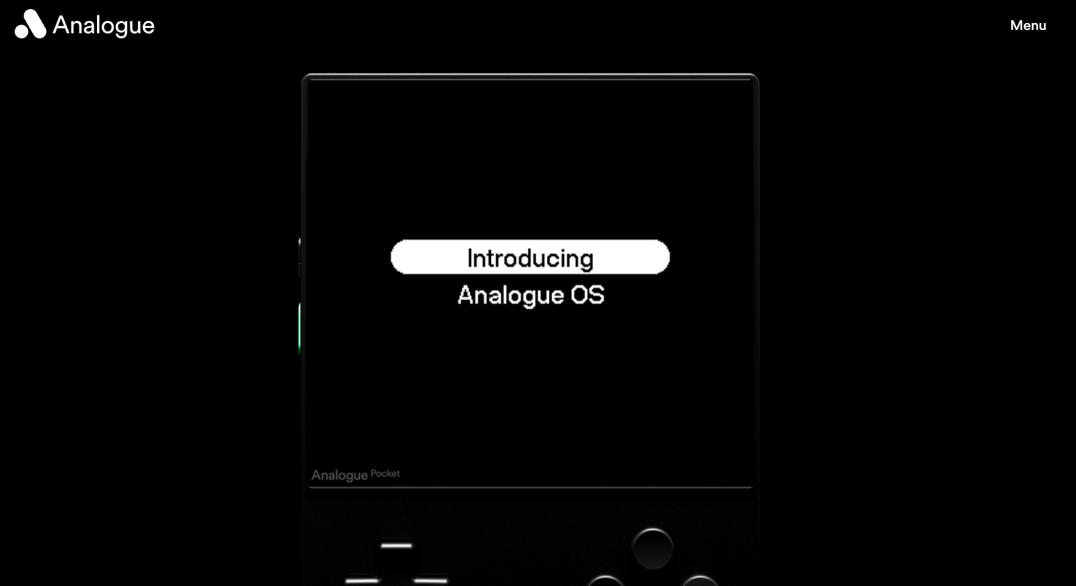 Analogue、『Pocket』で利用可能な『Analogue OS』を発表！　履歴の管理やプレイリストの再生、スクリーンショットの保存などが可能に