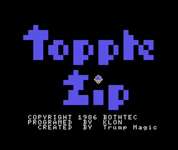 レトロゲーム遊び放題アプリ『PicoPico』に『トップルジップ』（MSX版）が追加！　10月16日（土）正午までの体験プレイも可能に
