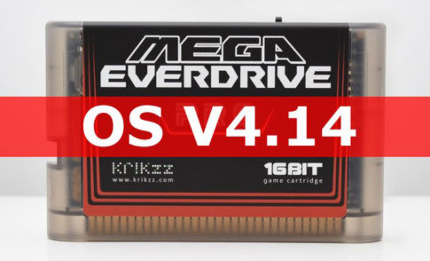 『Mega EverDrive PRO』のOSがv4.14にアップデート