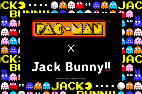 ゴルフブランドのJack Bunny!!が『PAC-MAN（パックマン）』とのコラボアイテムを発売