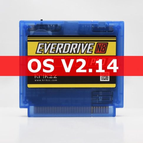 『EverDrive N8 PRO』のOSがv2.14にアップデート。VRC4の最大CHRサイズなどを修正