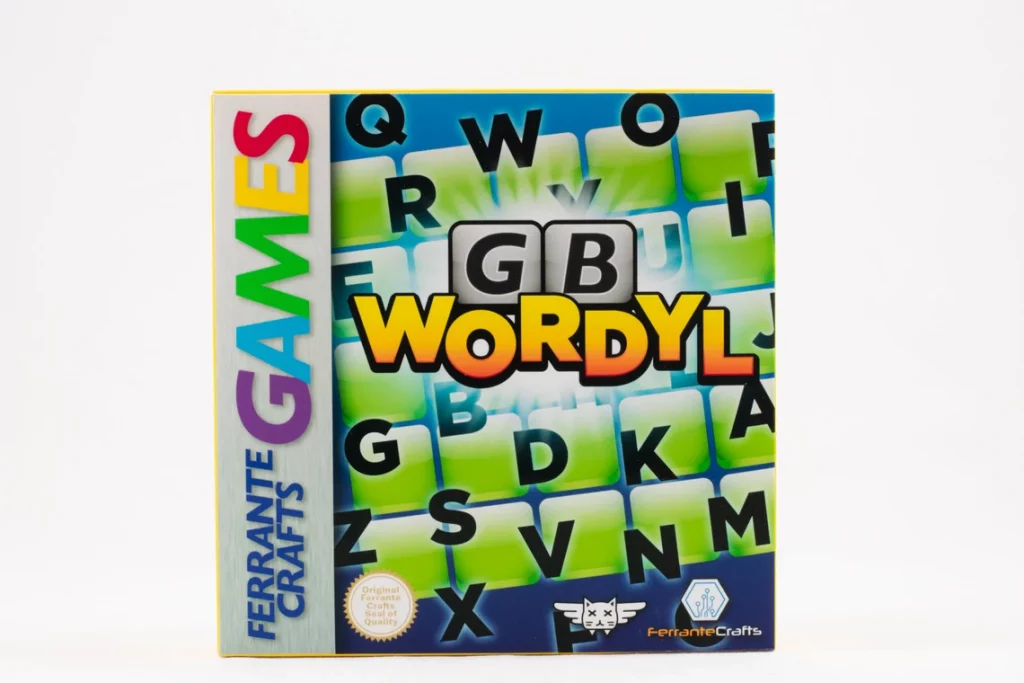 ゲームボーイでWordleが遊べる『GB-Wordyl』のパッケージ版が発売に