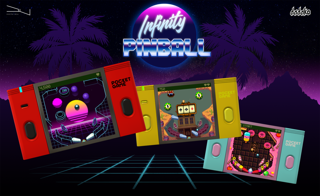 レトロアーケードゲーム『Infinity Pinball』が2022年秋にSteamで配信
