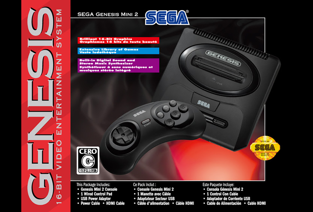 『SEGA Genesis Mini 2』が数量限定で追加販売決定！　予約の受付を開始