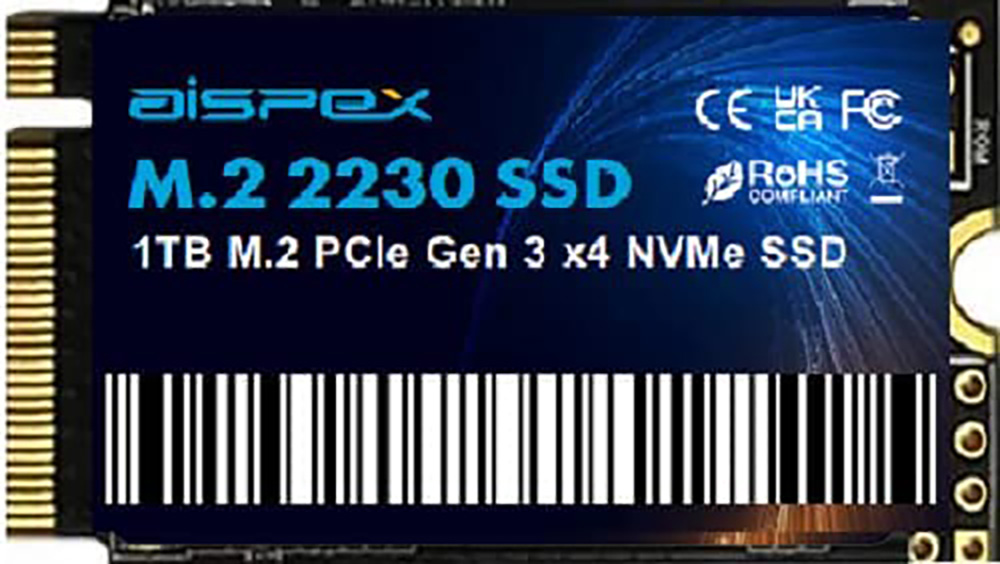 1TB SSD M.2 2230 30mm NVMe PCIe Gen3 x4 ソリッドステートドライブ Surface Pro X Steam Deck Dell HP Lenovo ノートパソコン ウルトラブック タブレットに対応