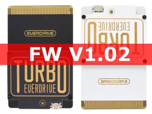 『Turbo EverDrive PRO』のファームウェアがv1.02にアップデート