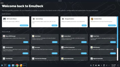 EmuDeckが2.1にアップデート！　 EmuDeck ストアの追加やmGBAとMelonDSなど新しいエミュレーターもサポート
