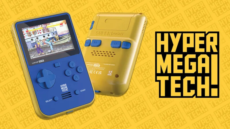 HyperMegaTechが、『Evercade』のカセットとも互換性のある携帯ゲーム機『Super Pocket』を発表。価格は59ドルで10月に発売。予約受付は7月14日から開始