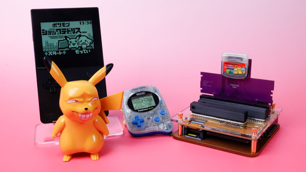 『ポケモンミニ』をゲットだぜ！　『オープンソースカートリッジリーダー V3-ALTER』でチューチューしてアナポケで動かしてみた