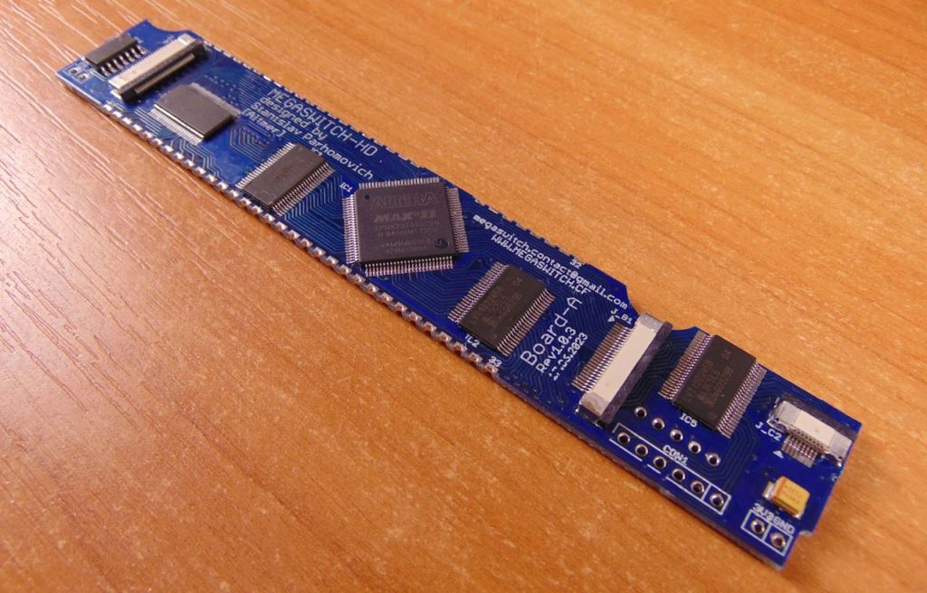 メガドライブ/ジェネシスをHDMI出力できるFPGAベースの改造キット『Megaswitch HD』
