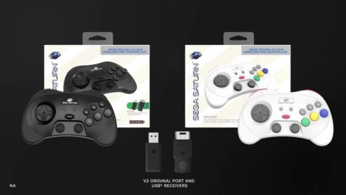 ドリフトレスなホール効果アナログスティックを搭載したセガサターン用コントローラー『SEGA Saturn® Control Pad』が2023年12月に発売