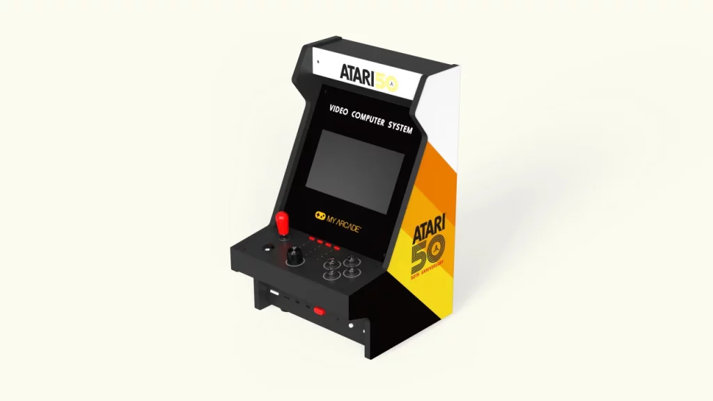 My Arcade、トラックボールやパドルコントローラーを搭載した7インチ液晶の『Atari Gamestation Portable』をCESで発表