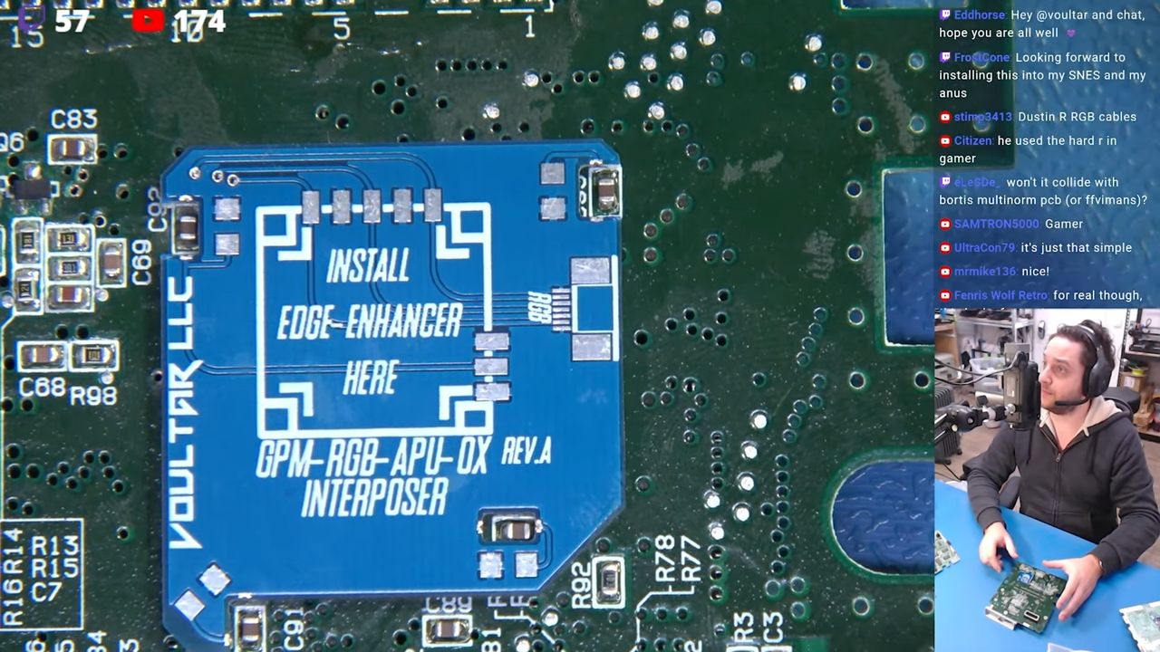 2Chipのスーパーファミコンを1Chip並みの高画質にするMOD「SNES Edge-Enhancer」と「2CHIP RGB Bypass」