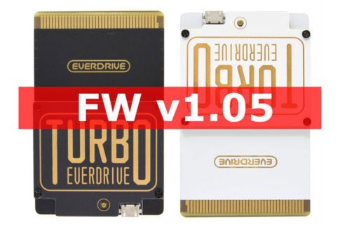 『Turbo EverDrive PRO』のファームウェアがv1.05にアップデート