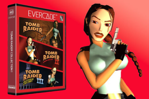 Evercadeに『トゥームレイダーコレクション』が登場。1本のカートリッジで1～3までの初期作品がプレイ可能に