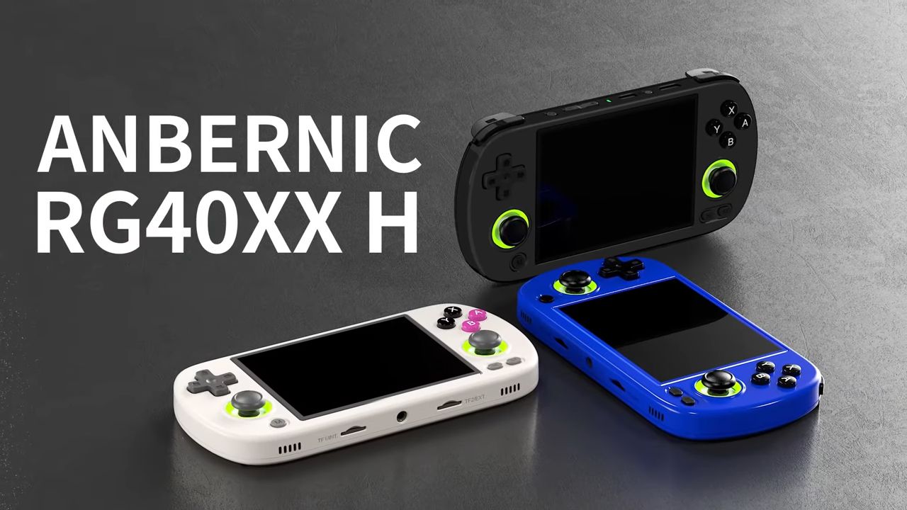 Anbernic RG40XX Hが正式発表。PSP、ドリームキャスト、N64、PS1など30 