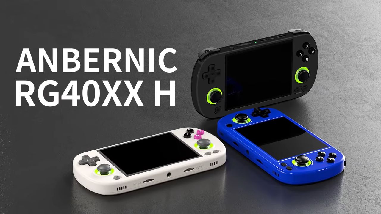 Anbernic RG40XX Hが正式発表。PSP、ドリームキャスト、N64、PS1など30種類以上のゲーム機に対応