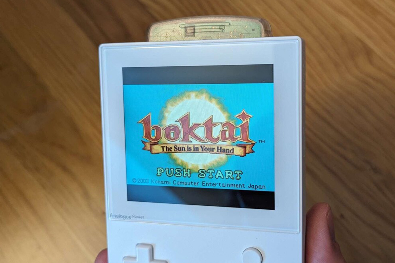Analogue Pocketで『ボクらの太陽』が遊べるようになるアダプター『Cart Extende』がEtsyでも販売中。価格は3769円