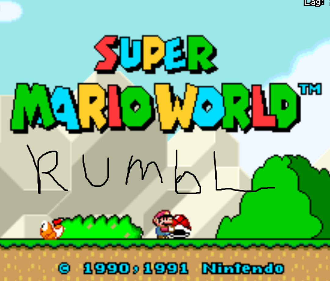 スーパーマリオワールドに振動機能を追加するパッチが登場