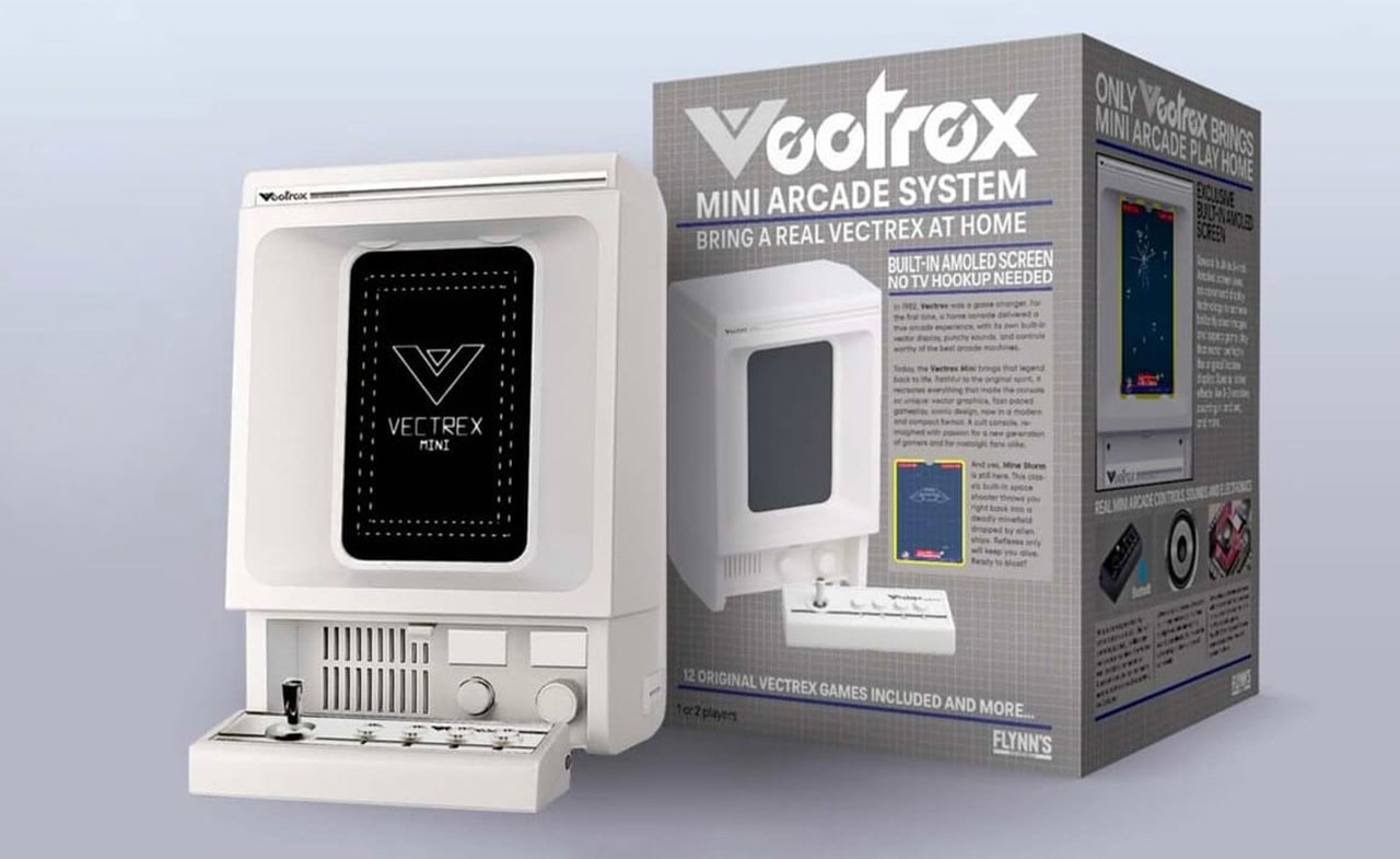 Vectrex Miniに限定200台のホワイトエディションが登場予定。価格は250ドル。Kickstarterキャンペーンの「Founder's Edition」は限定50台で115ドルで販売