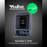 Vectrex Miniのクラウドファンディングが2025年11月3日より開始に