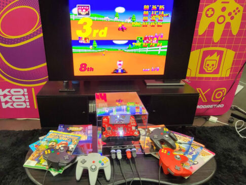 ModRetroのNINTENDO64互換機『M64』が4Kで60FPSで映像出力できることを確認