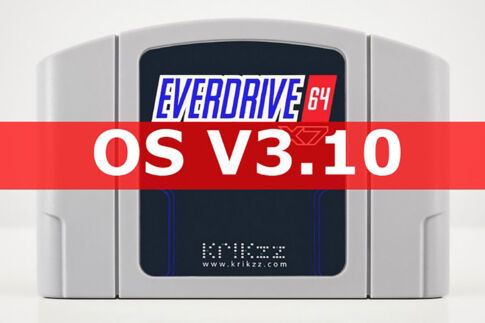 EverDrive-64 X7のファームウェア V3.10がリリース。Analogue 3Dのオーバークロック（Unleashed）モードに対応