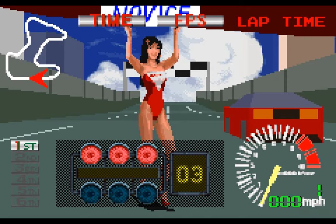 非公式のゲームボーイアドバンス版リッジレーサーが登場