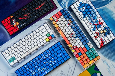 ソニックとドリキャスにインスパイアされたPC用キーボードを共同開発