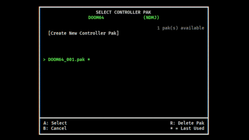 Analogue 3DでSummerCart64使用時に発生するコントローラーパックの制限に対応するためのカスタムビルドが公開