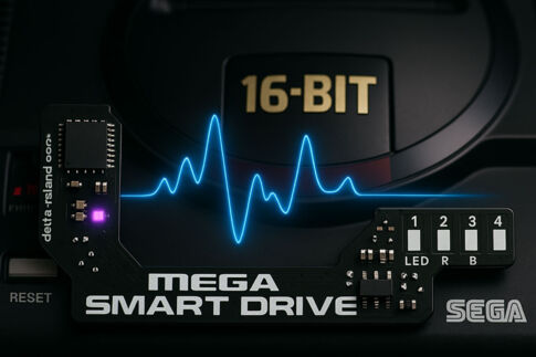 コントローラーでリージョンの切り替えが可能になるメガドライブ用MOD『Mega Smart Drive』が近日登場