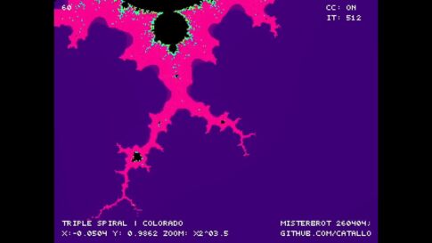 MiSTer FPGA向けマンデルブロ集合コア『MiSTerbrot』が登場