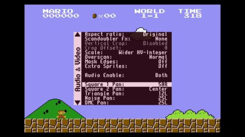 MiSTer FPGA用の新しいNESコアがリリース！　ステレオパンニングオプションが追加