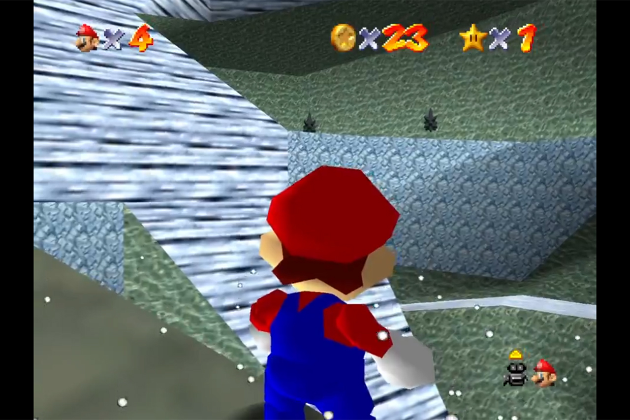『スーパーマリオ64』でマイナスワールドの行き方が見つかる？