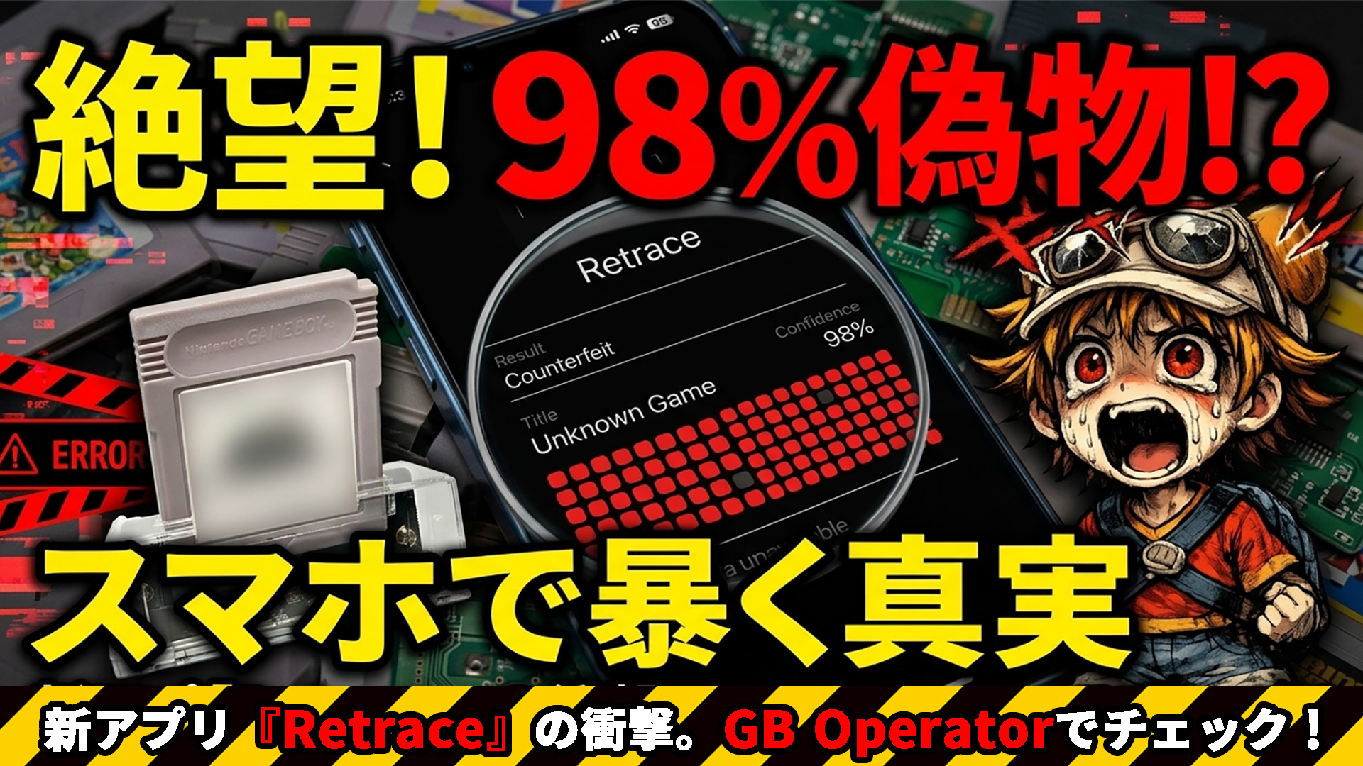 スマホでも偽物のチェックが可能に！ 久々に進化した『GB Operator』を
