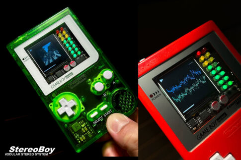 ゲームボーイを音楽再生マシンに再構築した『StereoBoy』が登場！