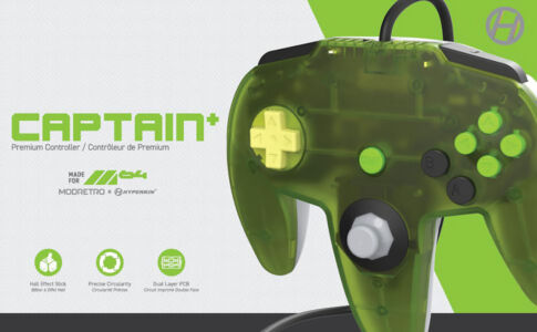 HyperkinとModRetroの『M64』対応コントローラー『Captain+』がひと足お先に海外のアマゾンで予約開始