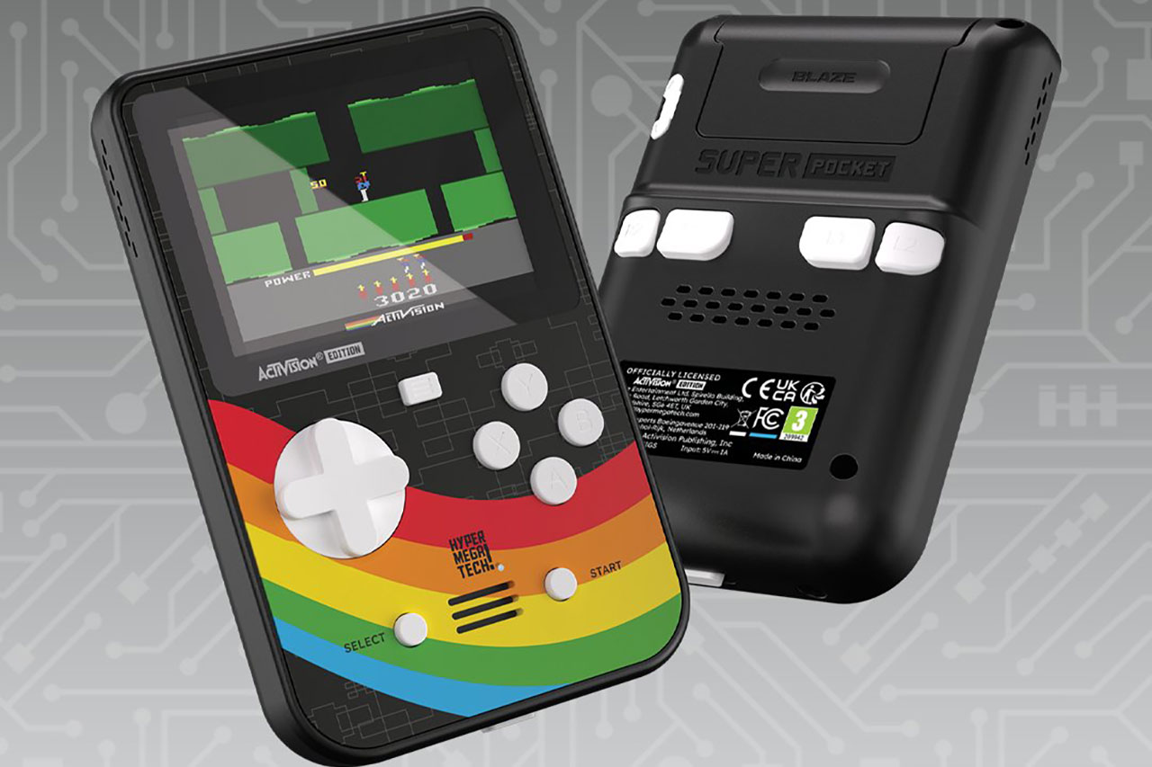 HyperMegaTechが『Super Pocket Activision Edition』を発表！River Raid、HERO、Pitfall!など34タイトルを収録