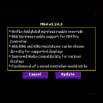ModRetro『M64』に最新ファームウェア！ 48kHz音声や50／60Hz表示に対応、EverDrive V3の改善報告も
