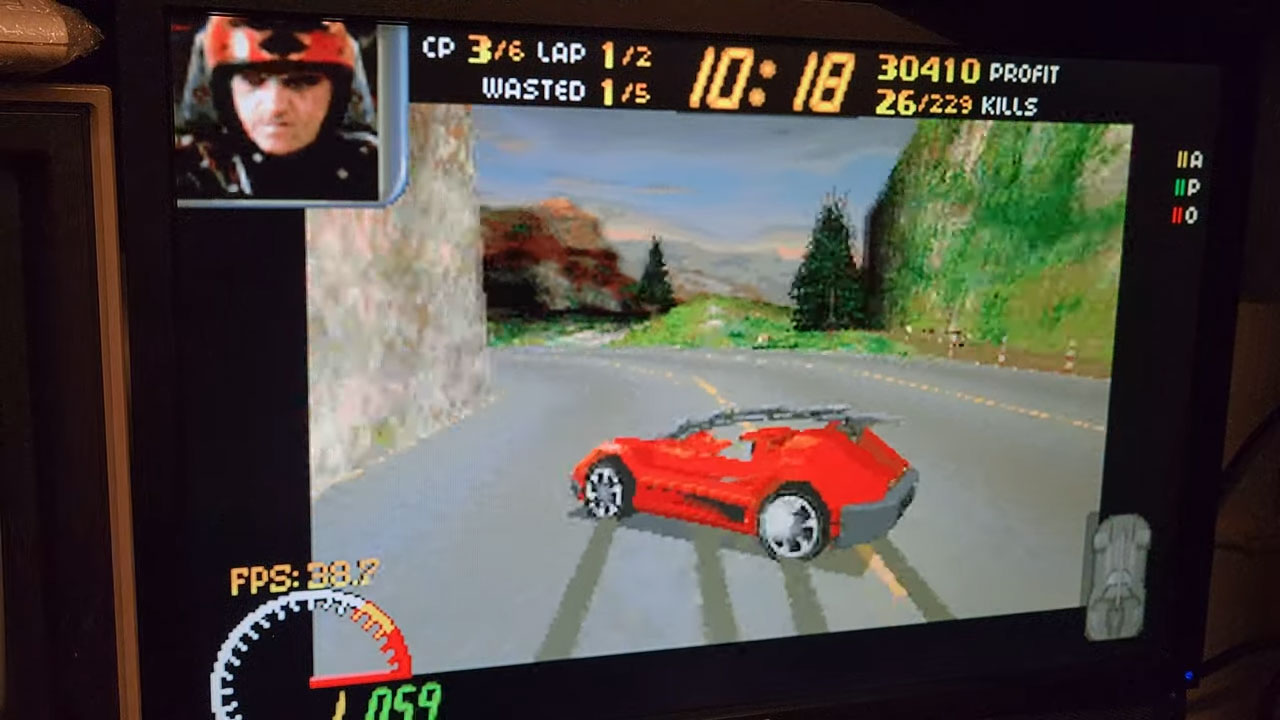 AmigaOS 68kで『Carmageddon』をプレイ!「Carmageddon 68k」v1.03公開、MiniGL描画とGUIランチャーを追加