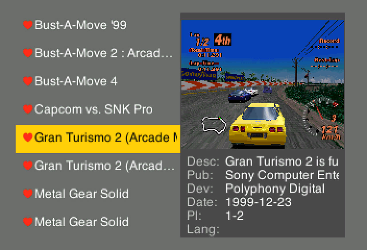 MiSTer FPGAの代替フロントエンド『Degauss』v0.3.0公開！ USB・ネットワーク自動検索やテーマ機能に対応