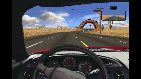 Atari Jaguarで『Cruis’n USA』を再現!? 3Dレースエンジン「JagRacer」でArizonaコースを走る最新デモが公開